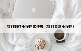 涟源钉钉制作小程序文件夹（钉钉自建小程序）